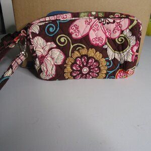 VERA BRADLEY “Mod Floral Pink” Wristlet